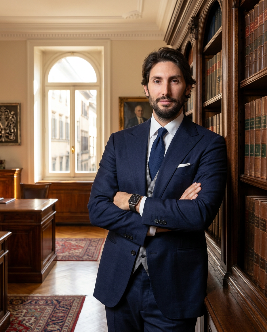 Ritratto professionale dell'Avv. Leonardo Rocco